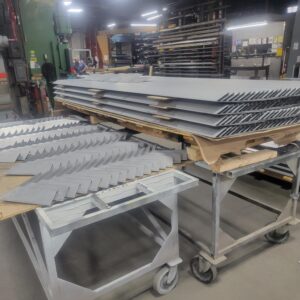 aluminum and steel panels