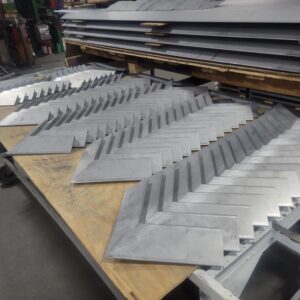 aluminum and steel wall board